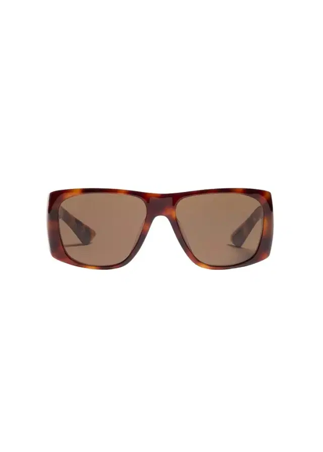 Khaite Khaite X Oliver Peoples 1965C In Dark Mahogany And Brown