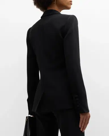 Cinq à Sept Karlie Tailored Crepe Blazer | Thumbnail 3 Cinq à Sept Karlie Tailored Crepe Blazer | Thumbnail 3