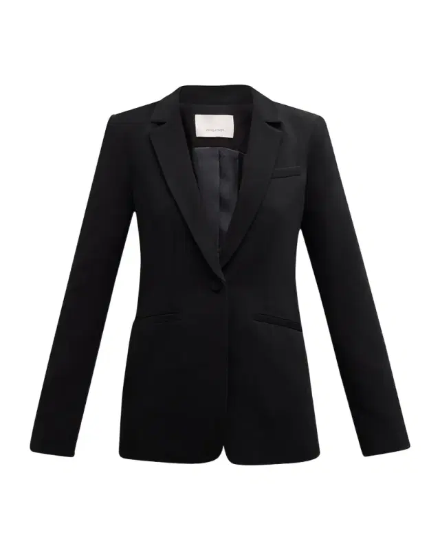 Karlie Tailored Crepe Blazer