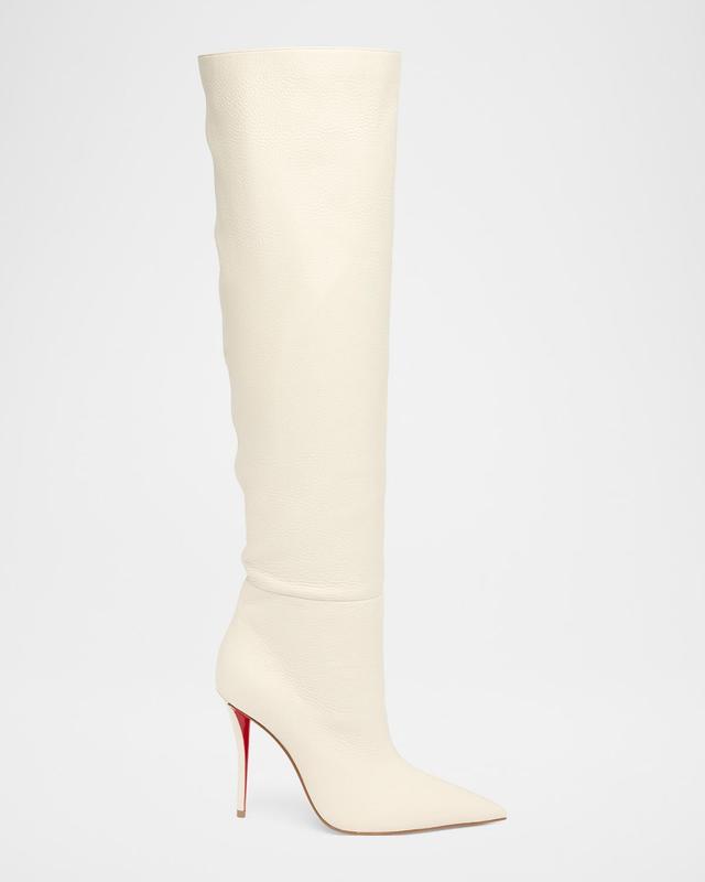 Christian Louboutin 100mm Zependris Leather Boots