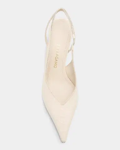 Ferragamo Dafne 70MM Croc-Embossed Slingback Pumps | Thumbnail 6 Ferragamo Dafne 70MM Croc-Embossed Slingback Pumps | Thumbnail 6