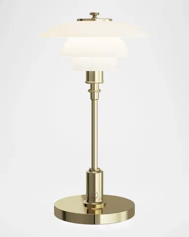 Louis Poulsen PH 1/1 12" Portable Table Lamp, Brass | Thumbnail 2