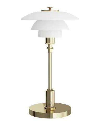 Louis Poulsen PH 1/1 12" Portable Table Lamp, Brass | Thumbnail 1