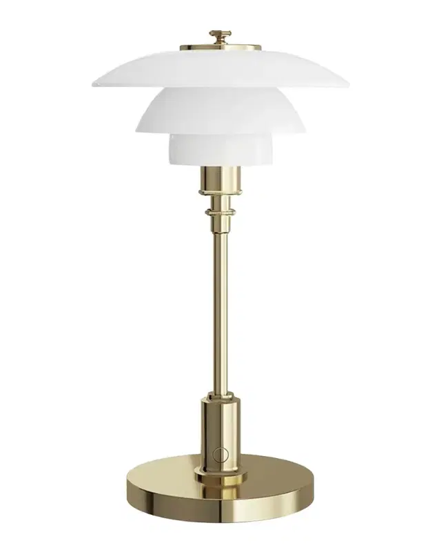 Louis Poulsen PH 1/1 12" Portable Table Lamp, Brass