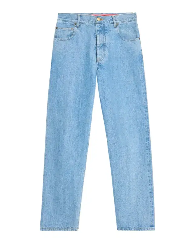 Thom Browne Men's Washed Selvedge Denim Straight-Leg Jeans