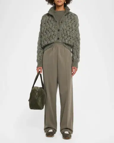 Brunello Cucinelli Ocean Waves Diamante Mohair Cardigan | Thumbnail 2 Brunello Cucinelli Ocean Waves Diamante Mohair Cardigan | Thumbnail 2