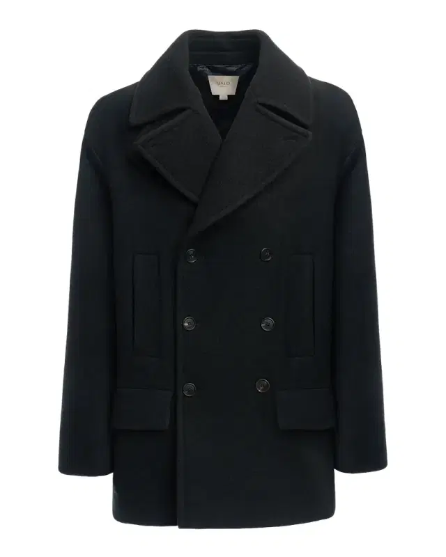 Malo Men's Oversized-Lapel Wool and Cashmere Peacoat