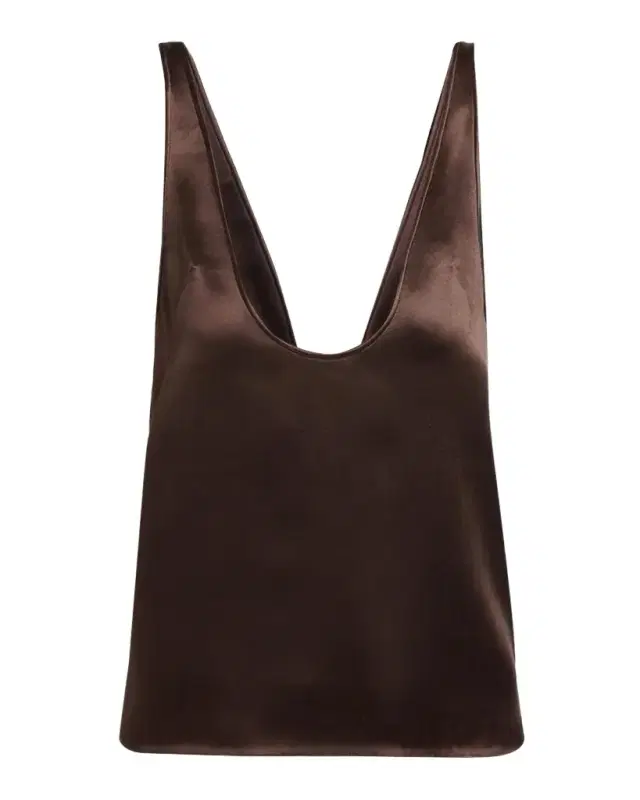 Tom Ford Plunging Scoop-Neck Silk Tank Top