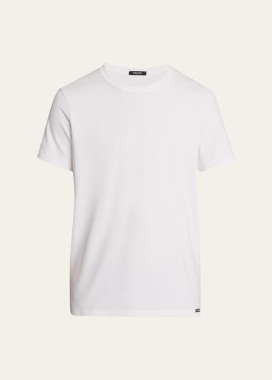 Tom Ford Men's Solid Stretch Jersey T-Shirt | Thumbnail 1
