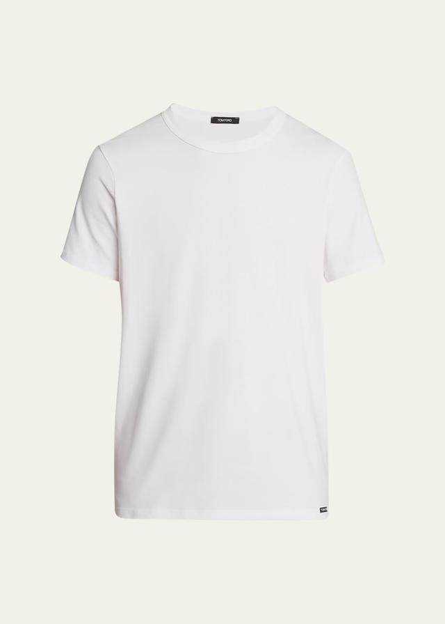 Tom Ford Men's Solid Stretch Jersey T-Shirt