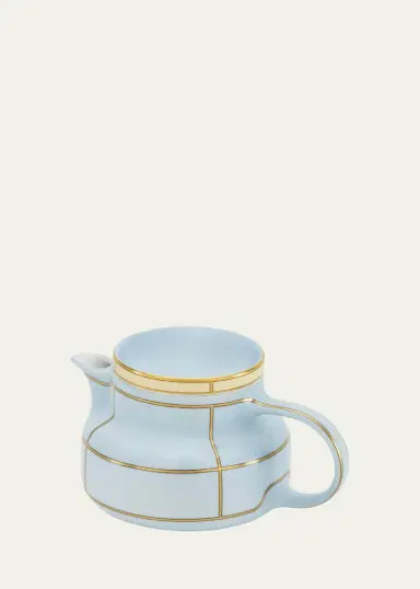 GINORI 1735 Diva Colonna Teapot with Cover, Celeste | Thumbnail 2 GINORI 1735 Diva Colonna Teapot with Cover, Celeste | Thumbnail 2
