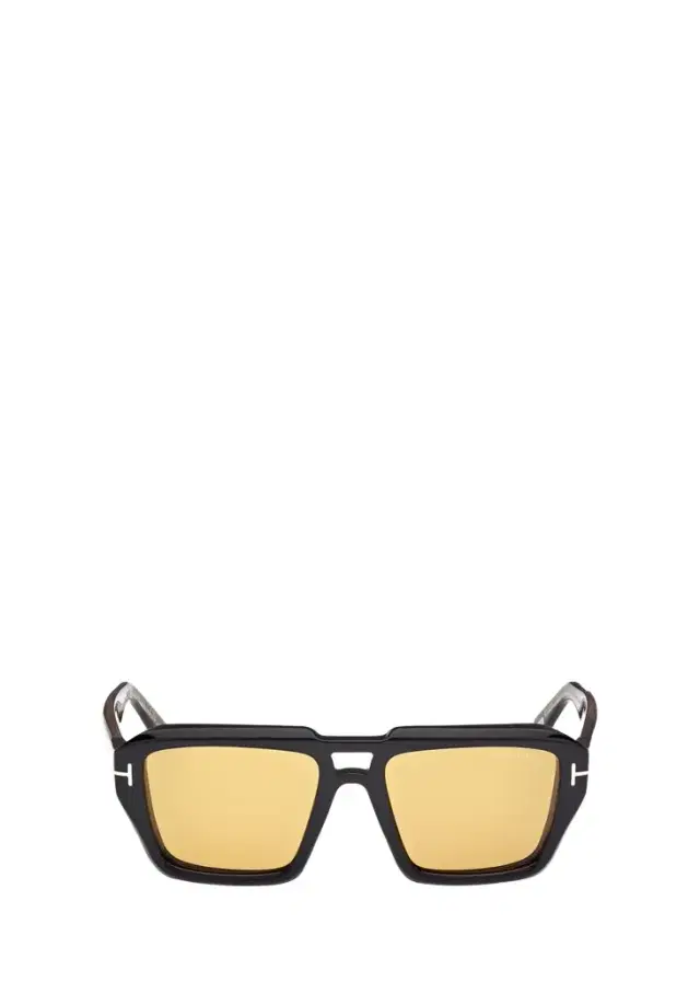 Tom Ford Men's FT1202M Acetate Rectangle Sunglasses
