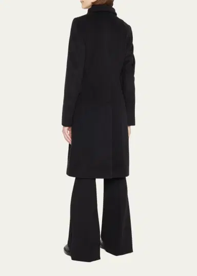 Akris punto Duffle Knee-Length Wool Coat | Thumbnail 3 Akris punto Duffle Knee-Length Wool Coat | Thumbnail 3