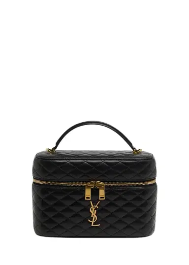 Saint Laurent Gaby Large YSL Vanity Bag in Quilted Leather | Thumbnail 1 Saint Laurent Gaby Large YSL Vanity Bag in Quilted Leather | Thumbnail 1