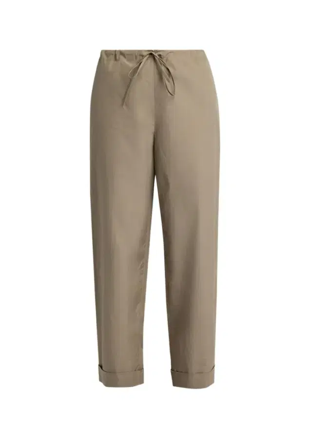 The Row Delano Straight-Leg Cotton Poplin Pants