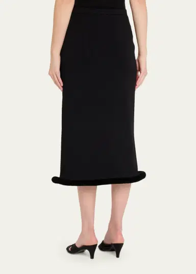Diotima Castries Knit Straight Skirt | Thumbnail 3 Diotima Castries Knit Straight Skirt | Thumbnail 3