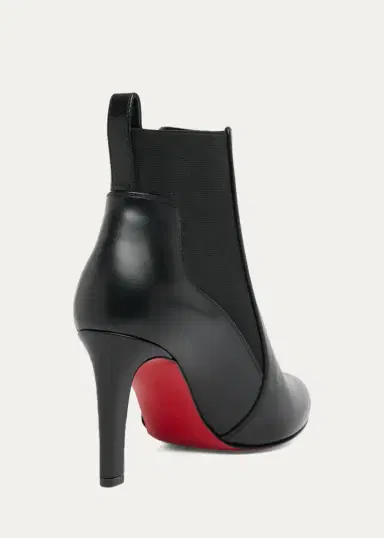 Christian Louboutin 85mm Fannylove Leather Chelsea Booties | Thumbnail 2