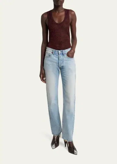 Isabel Marant Cevara Metallic Striped Tank Top | Thumbnail 2 Isabel Marant Cevara Metallic Striped Tank Top | Thumbnail 2