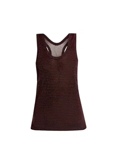 Isabel Marant Cevara Metallic Striped Tank Top | Thumbnail 1 Isabel Marant Cevara Metallic Striped Tank Top | Thumbnail 1