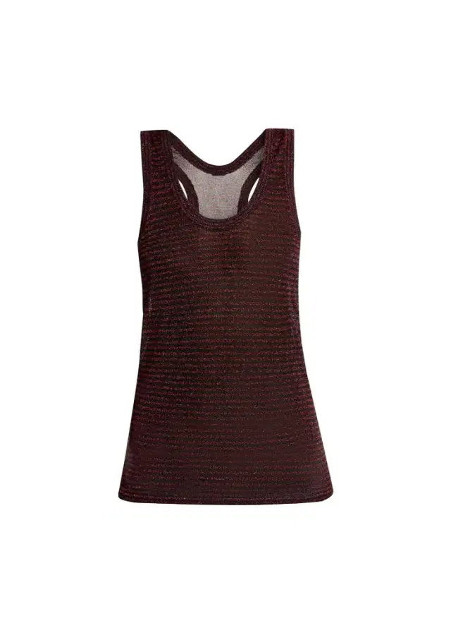 Isabel Marant Cevara Metallic Striped Tank Top