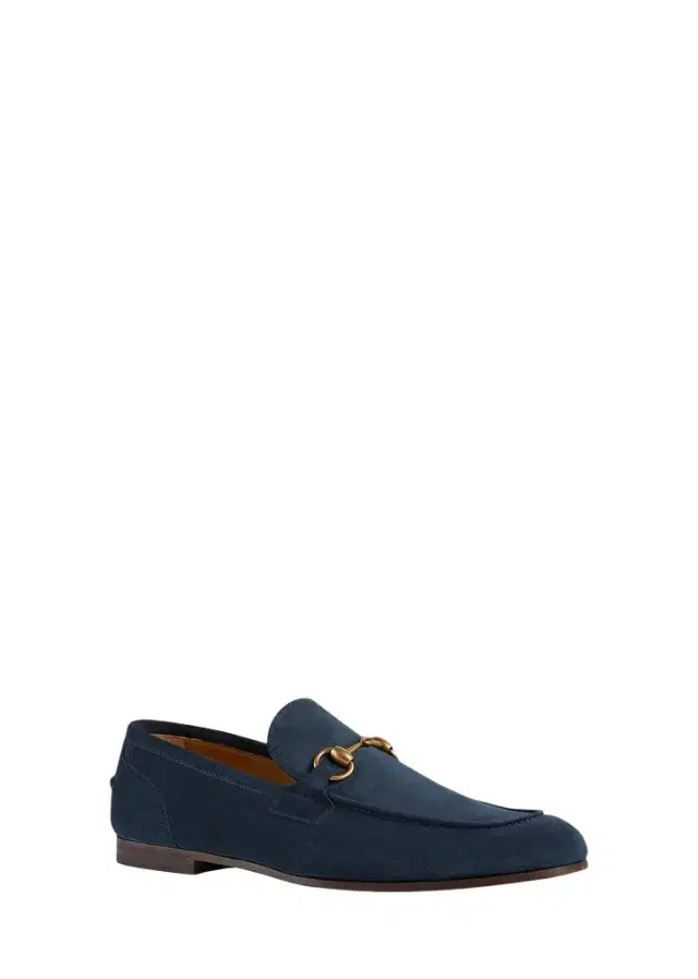 Gucci Men's Jordaan Suede Bit Loafers