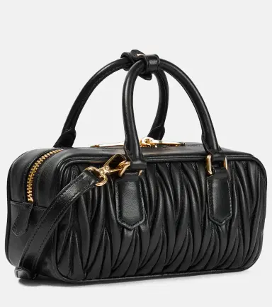Miu Miu Arcadie matelassé leather tote bag | Thumbnail 2 Miu Miu Arcadie matelassé leather tote bag | Thumbnail 2