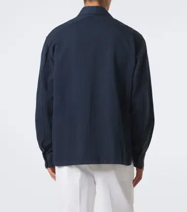 Ralph Lauren Purple Label Cotton and linen shirt | Thumbnail 4