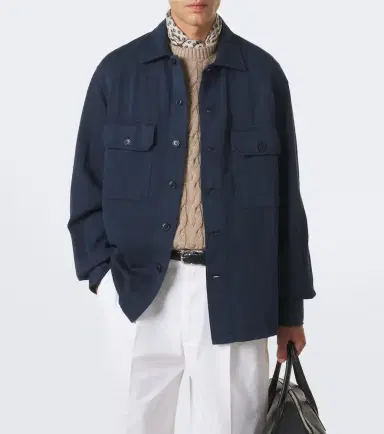 Ralph Lauren Purple Label Cotton and linen shirt | Thumbnail 6
