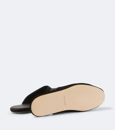 John Lobb Leather-trimmed suede slippers | Thumbnail 6