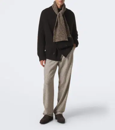 AGNONA Wool and cashmere scarf | Thumbnail 2