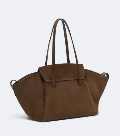 DeMellier Brooklyn Large suede shoulder bag | Thumbnail 3 DeMellier Brooklyn Large suede shoulder bag | Thumbnail 3