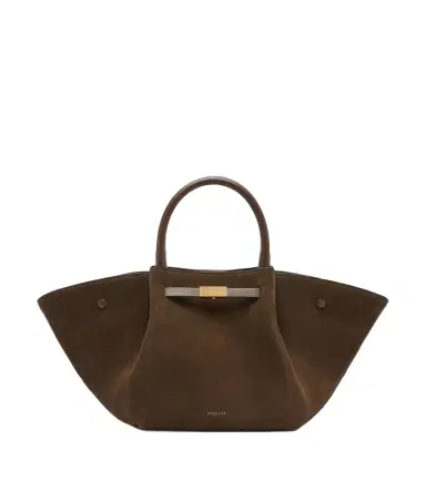 DeMellier New York Midi suede top-handle bag | Thumbnail 1 DeMellier New York Midi suede top-handle bag | Thumbnail 1