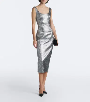 Roland Mouret Jacquard corset dress | Thumbnail 2 Roland Mouret Jacquard corset dress | Thumbnail 2
