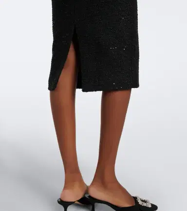 Roland Mouret Sequined bouclé pencil skirt | Thumbnail 6 Roland Mouret Sequined bouclé pencil skirt | Thumbnail 6