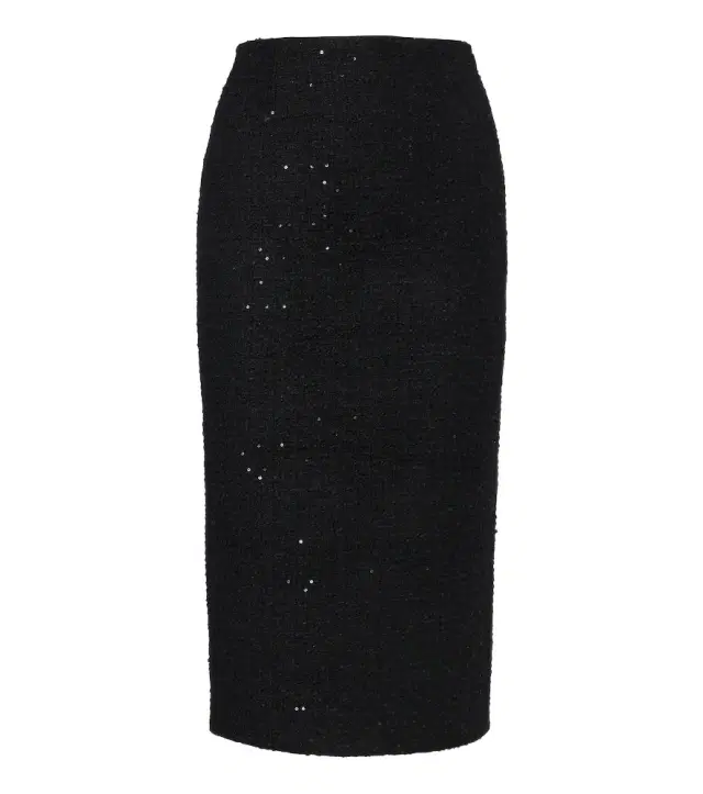 Roland Mouret Sequined bouclé pencil skirt