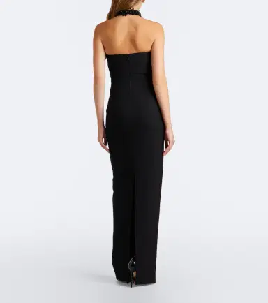 Roland Mouret Embellished crêpe halterneck gown | Thumbnail 5