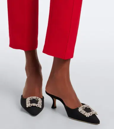 Roland Mouret Cropped wool and silk slim pants | Thumbnail 6 Roland Mouret Cropped wool and silk slim pants | Thumbnail 6