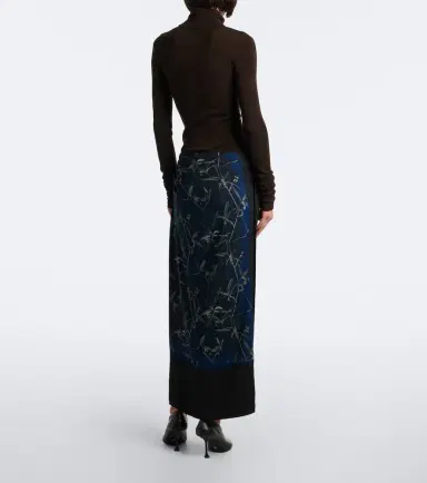 Proenza Schouler Anais printed cady maxi skirt | Thumbnail 2 Proenza Schouler Anais printed cady maxi skirt | Thumbnail 2