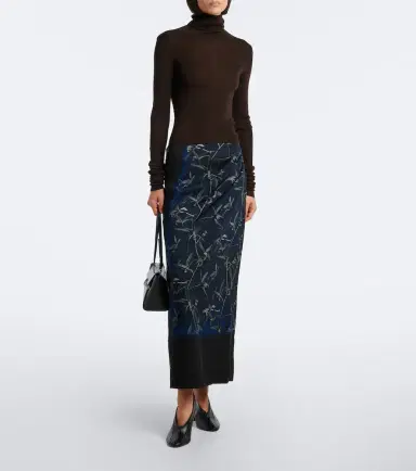 Proenza Schouler Anais printed cady maxi skirt | Thumbnail 6 Proenza Schouler Anais printed cady maxi skirt | Thumbnail 6