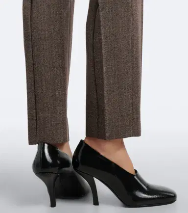 Victoria Beckham Pinstripe straight pants | Thumbnail 4