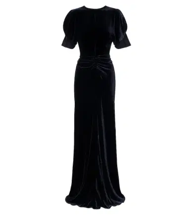 Victoria Beckham Isabella velvet gown | Thumbnail 1 Victoria Beckham Isabella velvet gown | Thumbnail 1