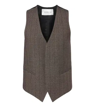 Victoria Beckham Pinstripe vest | Thumbnail 1 Victoria Beckham Pinstripe vest | Thumbnail 1