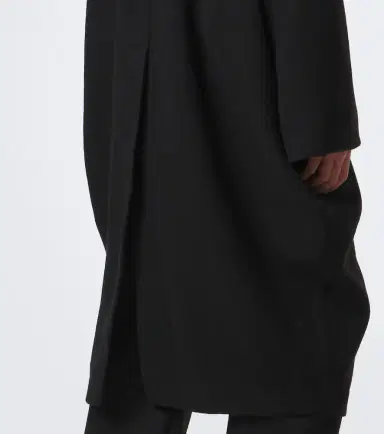 Rick Owens Poiret virgin wool coat | Thumbnail 4 Rick Owens Poiret virgin wool coat | Thumbnail 4