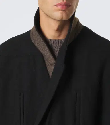 Rick Owens Poiret virgin wool coat | Thumbnail 7 Rick Owens Poiret virgin wool coat | Thumbnail 7