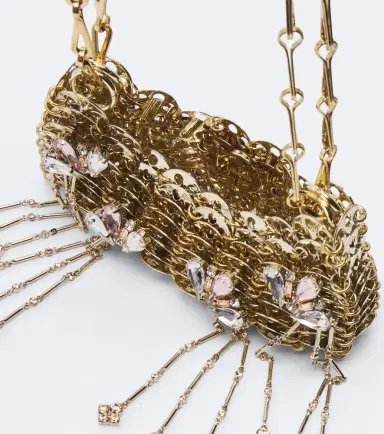 Rabanne Iconic Nano 1969 embellished shoulder bag | Thumbnail 2 Rabanne Iconic Nano 1969 embellished shoulder bag | Thumbnail 2