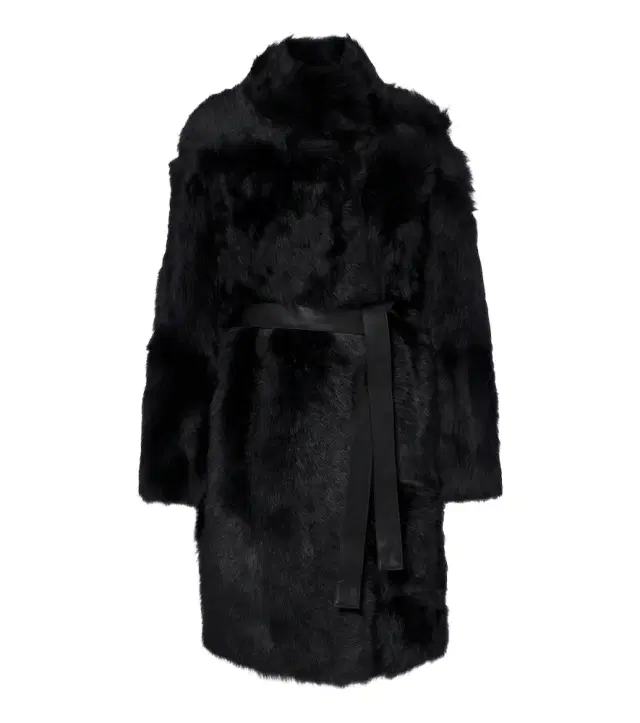 Yves Salomon Reversible shearling wrap coat