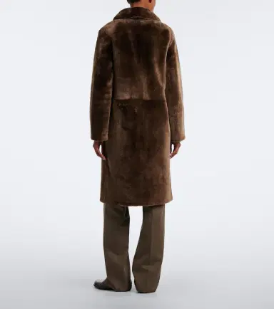 Yves Salomon Shearling coat | Thumbnail 3 Yves Salomon Shearling coat | Thumbnail 3