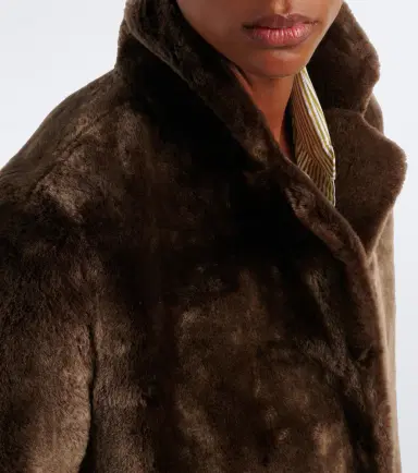 Yves Salomon Shearling coat | Thumbnail 4 Yves Salomon Shearling coat | Thumbnail 4