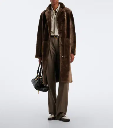 Yves Salomon Shearling coat | Thumbnail 6 Yves Salomon Shearling coat | Thumbnail 6