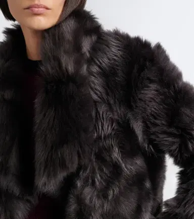 Yves Salomon Shearling jacket | Thumbnail 4